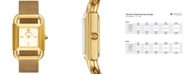 Tory Burch Women's Phipps Gold-Tone Stainless Steel Mesh Bracelet Watch 29x41mm